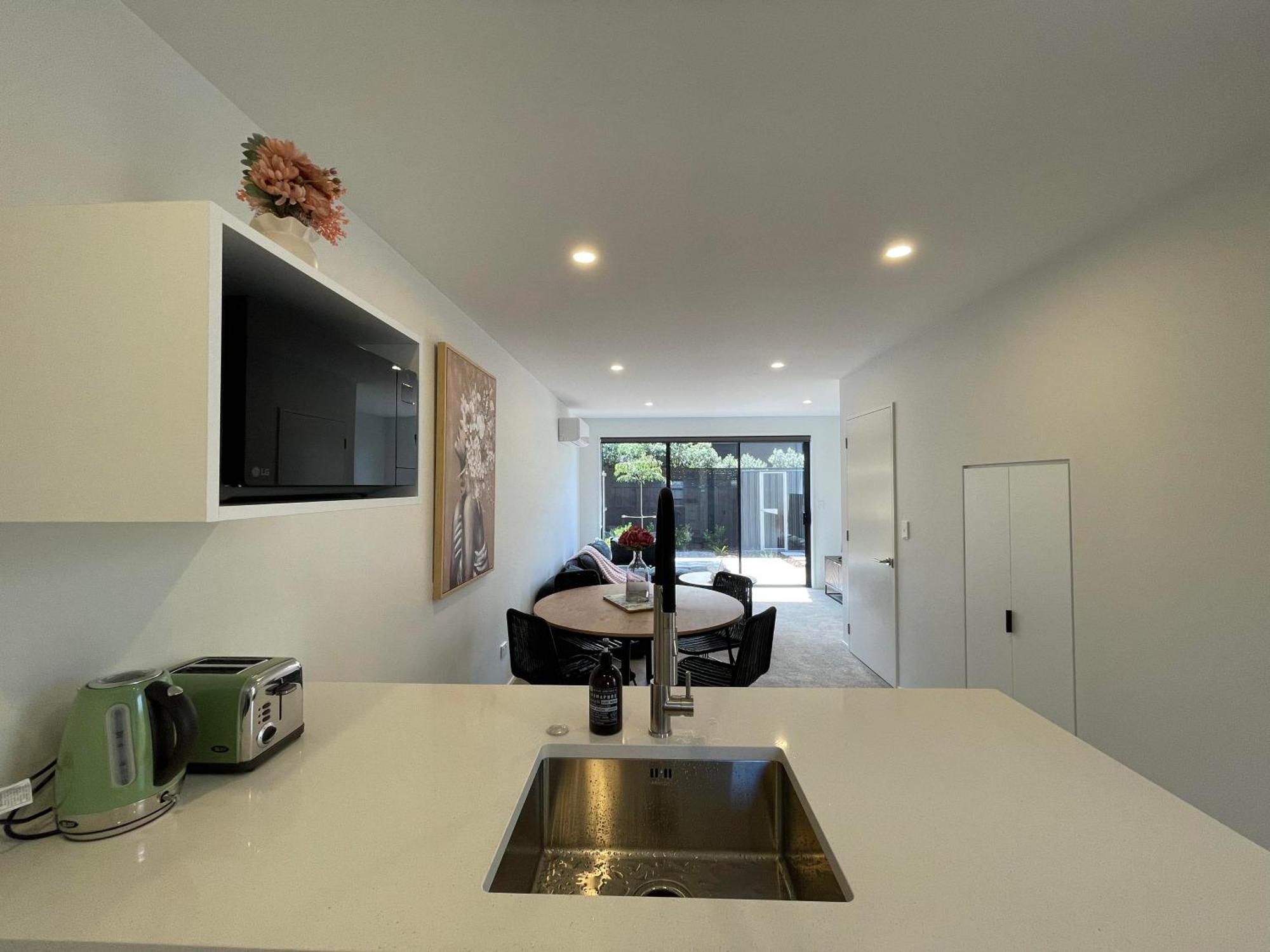 Luxury 2 Bedroom Townhouse Opposite Merivale Mall Christchurch Dış mekan fotoğraf
